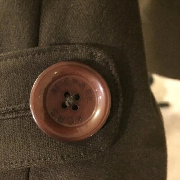 MICHAEL KORS Brown Double Breasted Blazer Jacket ( Size-10 ) NWT Retails $159.00 - Picture 7 of 8